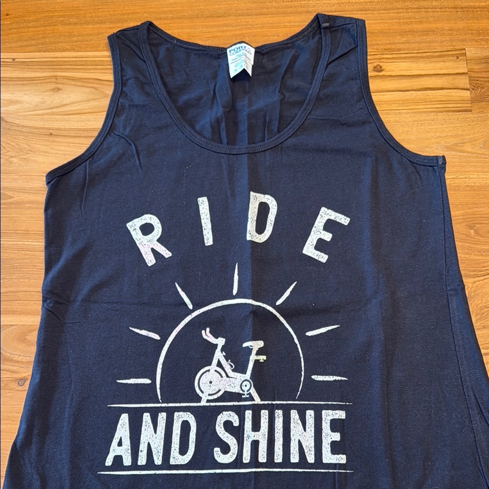 Ride and Shine Kids Tank Top - Black